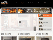 Tablet Screenshot of jerrysfireplaces.com